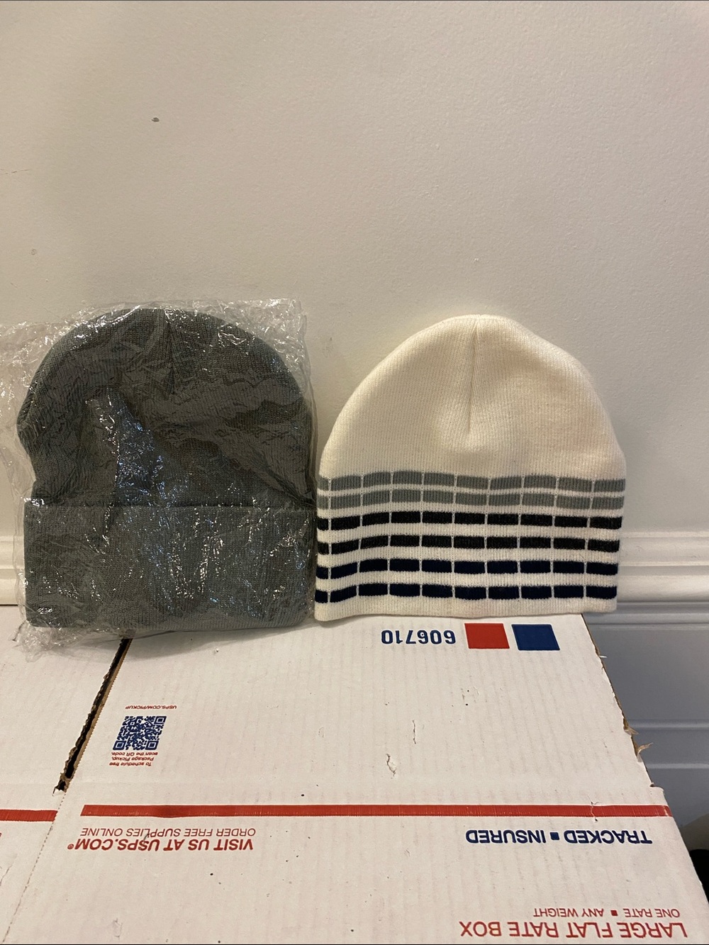 Bundle of (2) one size unisex caps good condition